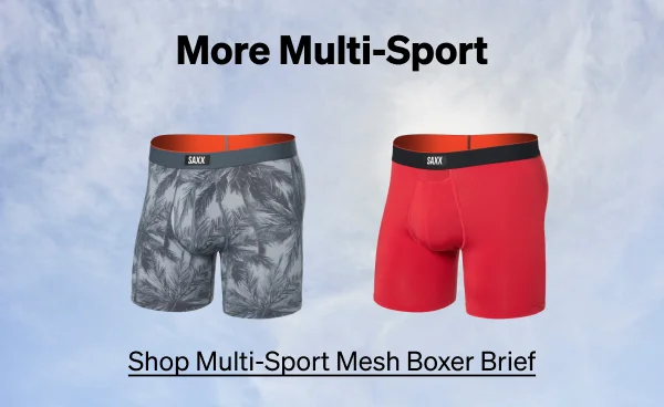Multi-Sport Mesh Boxer Brief