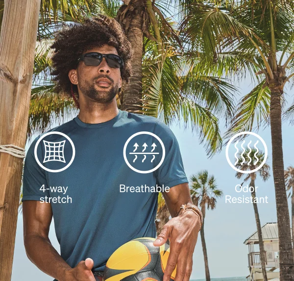 NEW: Multi-Sport Tech Tee.