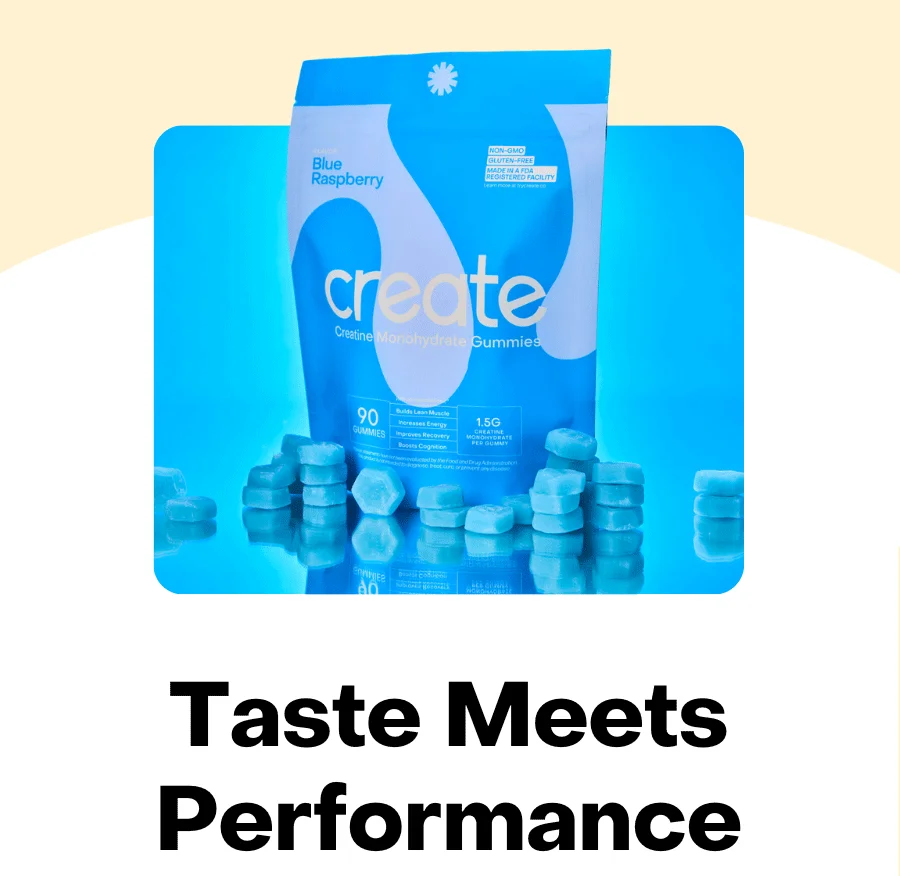 Taste meets performance