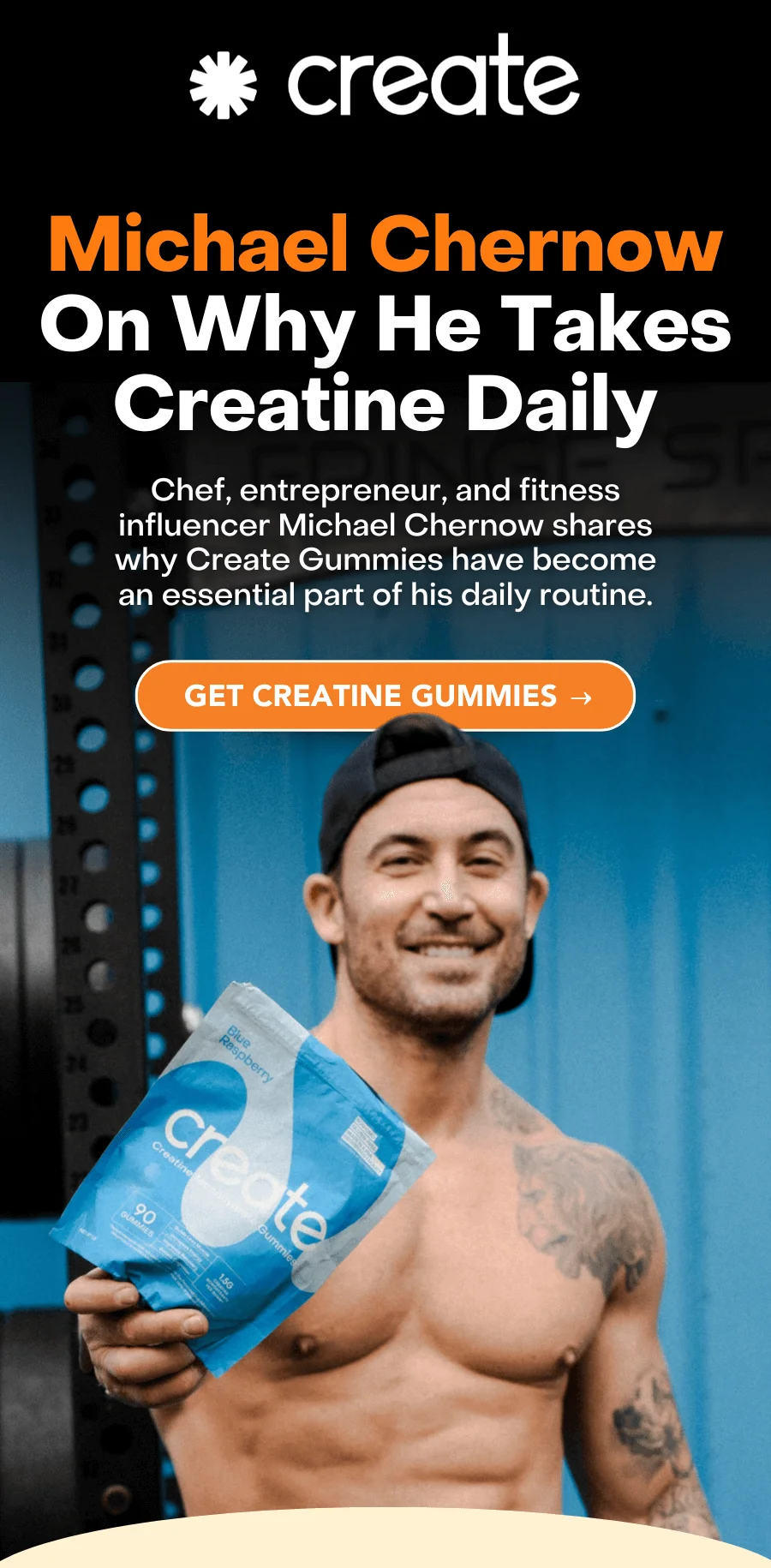 Michael Chernow on Why he takes creatine every single day