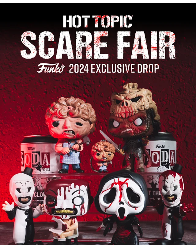 Hot Topic Scare Fair Funko 2024 Exclusive Drop