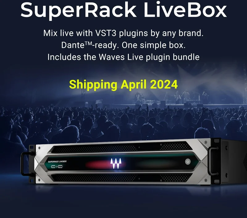 SuperRack LiveBox - Mix Live with VST3 Plugins by Any Brand