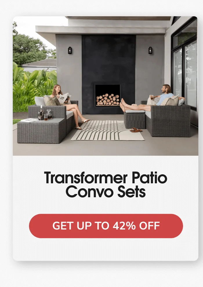 Transformer Patio Convo Sets