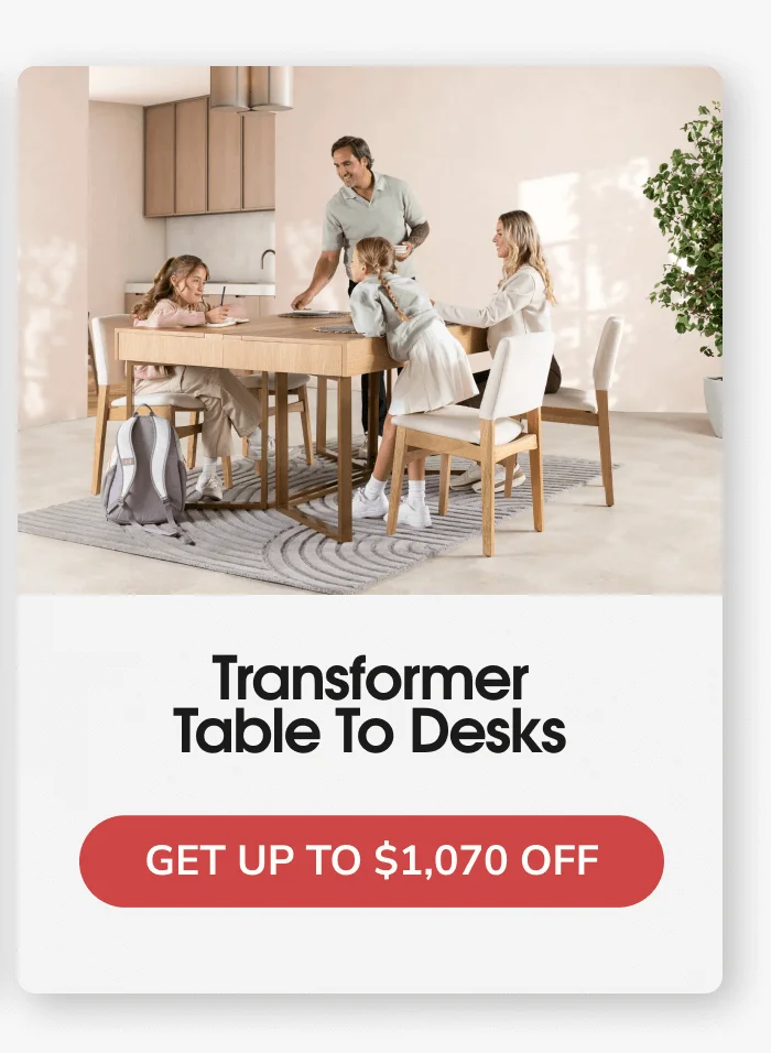 Transformer Table To Desks