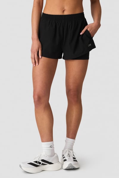 Image of Mirage Cardio 2-in-1 Shorts Black