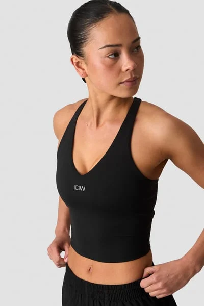 Image of Mirage Cardio 2-in-1 Top Black