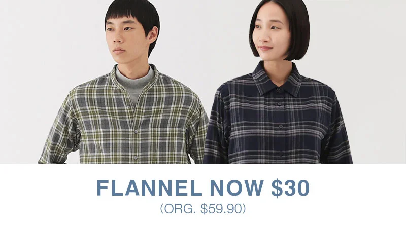 Shop Flannel Now $30
