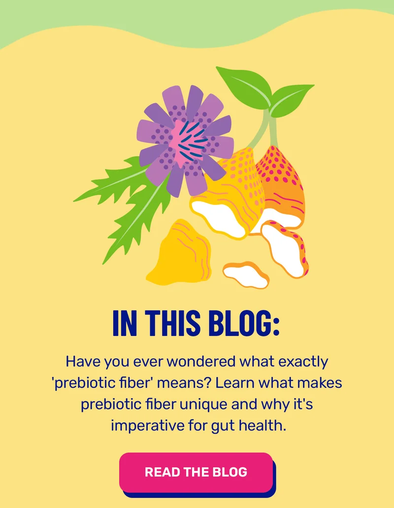 Learn what makes prebiotic fiber unique
