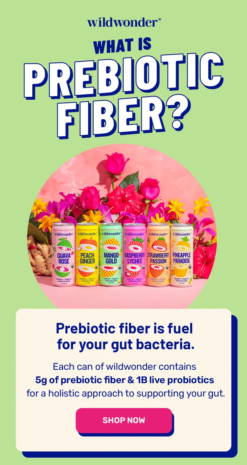 What is prebiotic fiber?