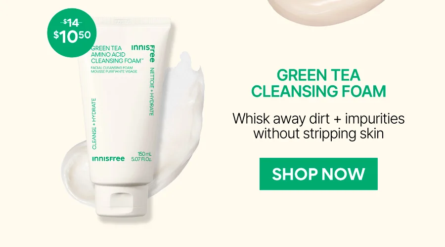 GREEN TEA CLEANSING FOAM