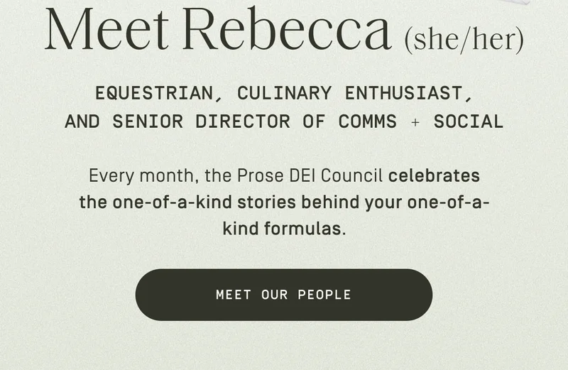 Meet Rebecca | Meet our people