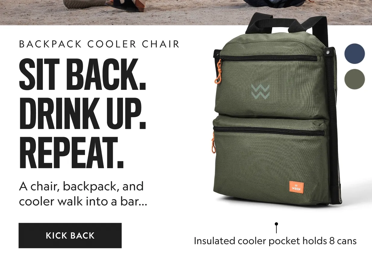 Backpack Cooler Chair