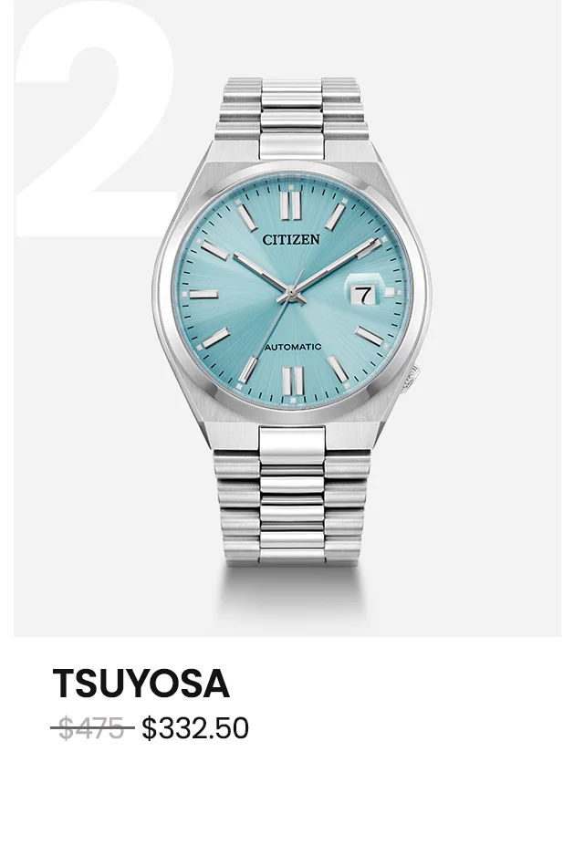 TSUYOSA WAS: $475  NOW: $332.50
