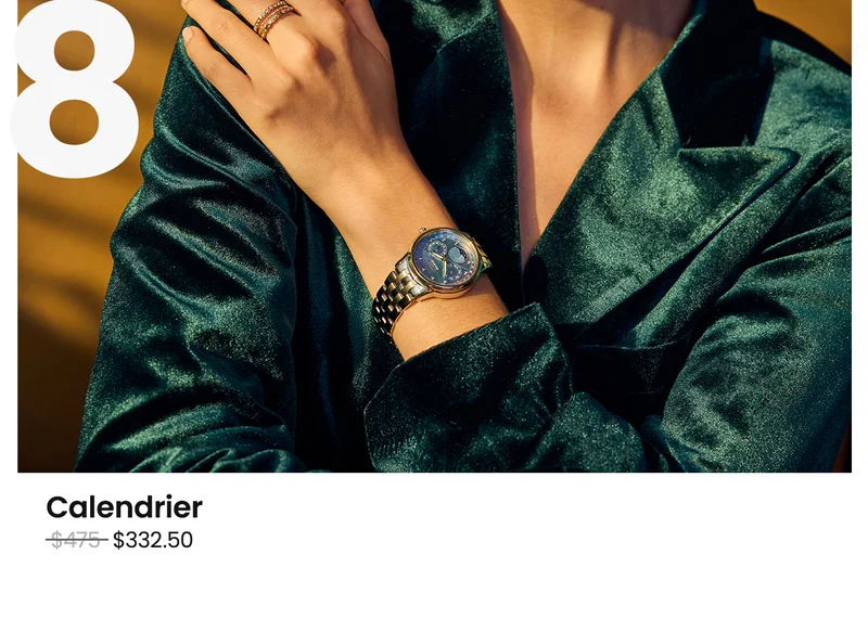 Calendrier WAS: $475  NOW: $332.50