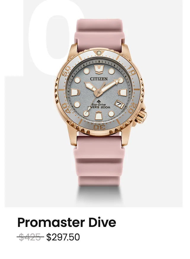 Promaster Dive WAS: $425  NOW: $297.50