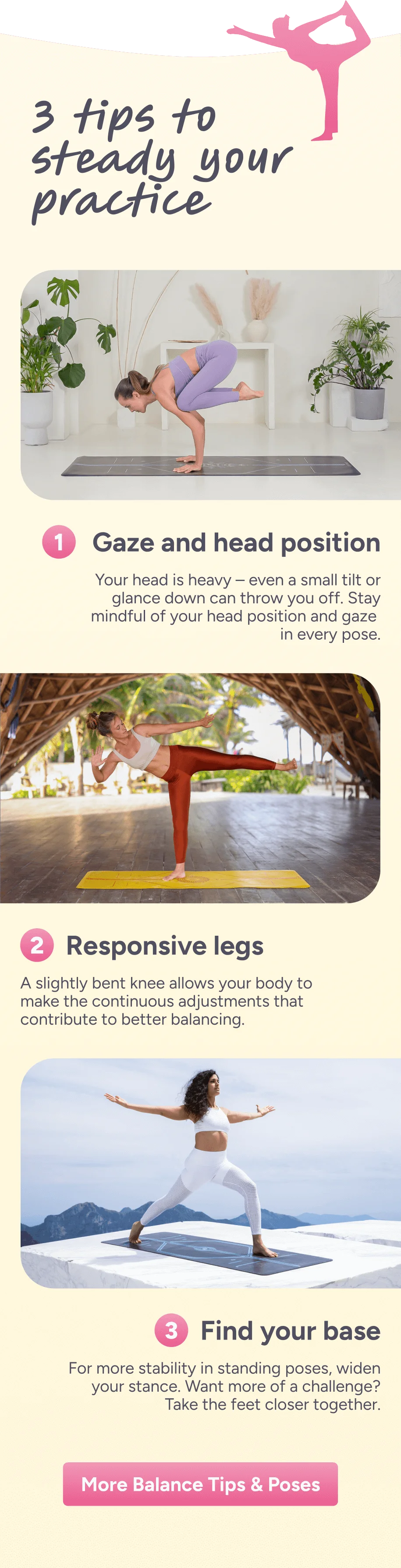 3 tips to steady your practice