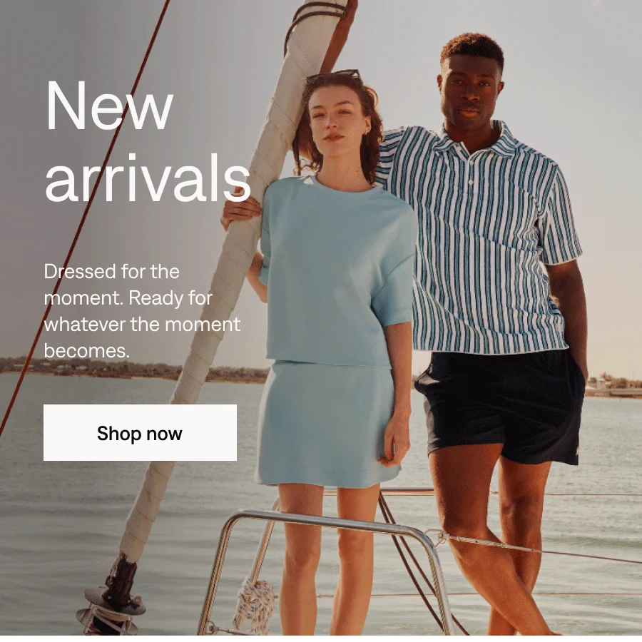 Shop now: new arrivals