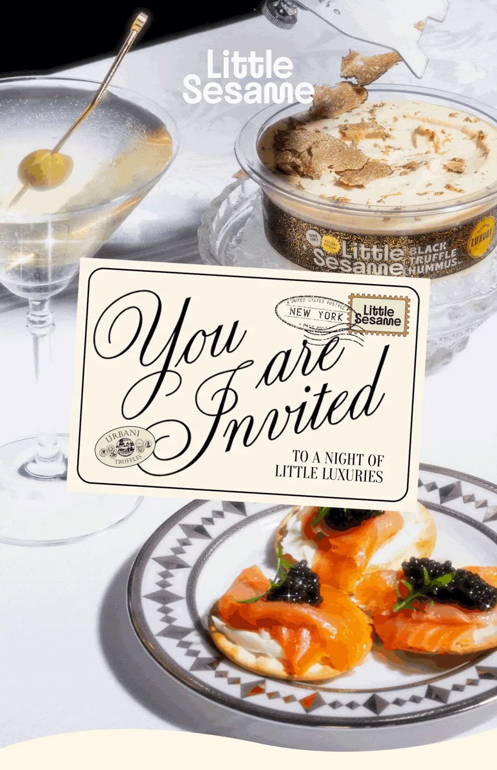 You are invited to a Night of Little Luxuries