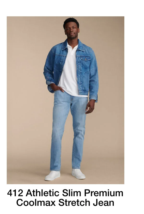 412 Athletic Slim Premium Coolmax Stretch Jean