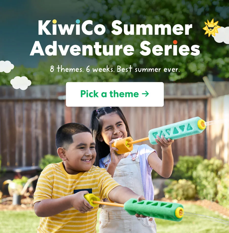 KiwiCo Summer Adventure Series 8 Themes. 6 weeks. Best summer ever.