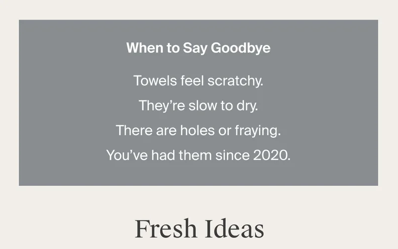 Find your new towel