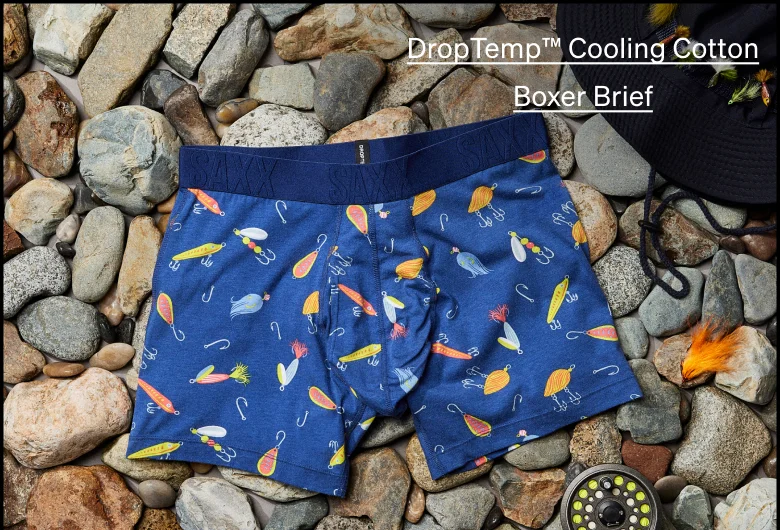 DropTemp™ Cooling Cotton Boxer Brief