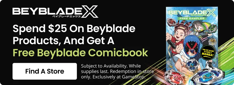 Spend $25 On Beyblade Products, And Get A Free Beyblade Comicbook | Find A Store