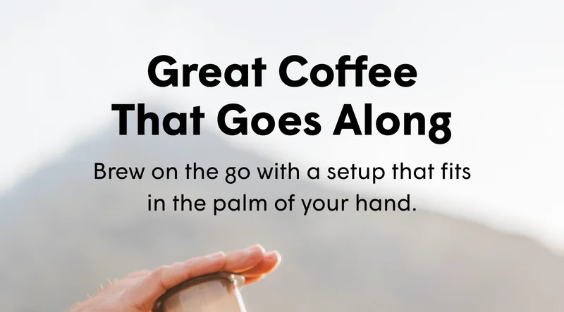 Great coffee that goes along