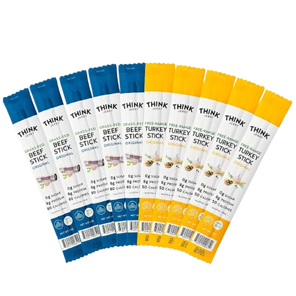 Image of Think Jerky Variety Pack - Beef and Turkey