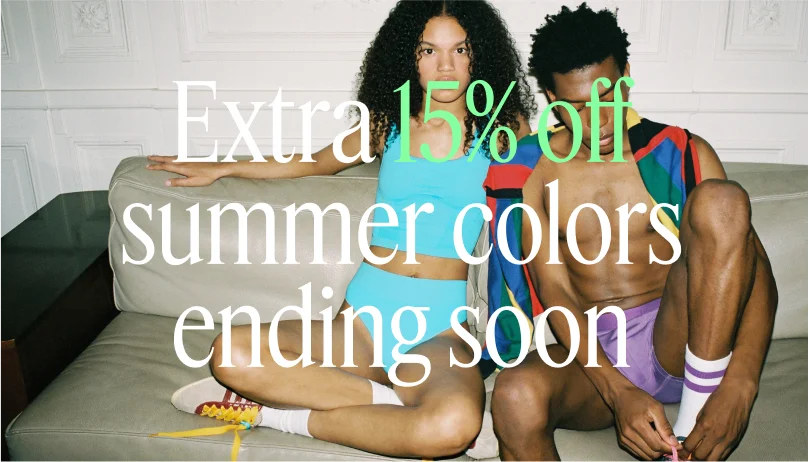 Extra 15% off summer colors ending soon