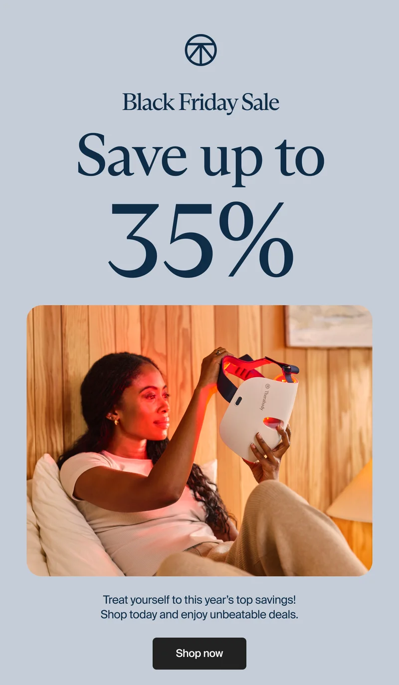 Black Friday Sale | Save up to | 35% | Treat yourself to this year’s top savings! Shop today and enjoy unbeatable deals. | Shop now
