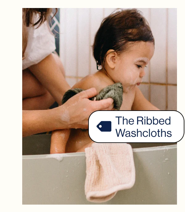 The Ribbed Washcloths- New colors & texture! SHOP NOW