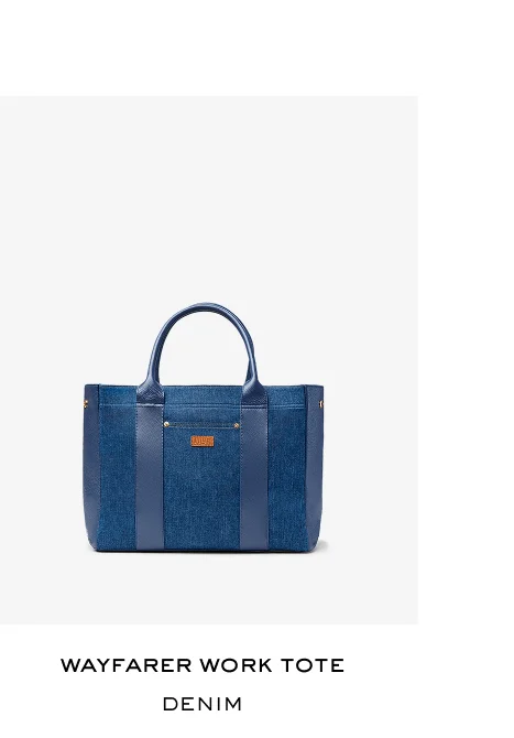 Wayfarer Work Tote Denim