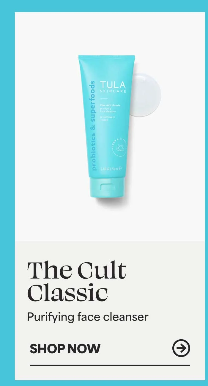 The Cult Classic. Purifying face cleanser -- SHOP NOW