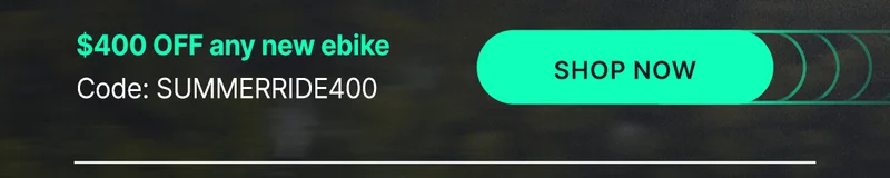 $400 OFF any new ebike