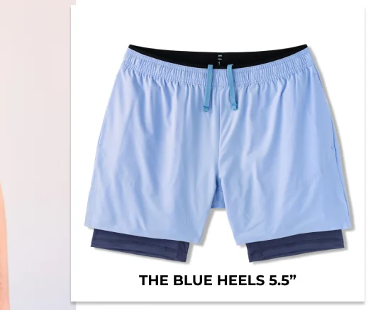 Exposed Liner Ultimate Training Short: The Blue Heels 5.5"