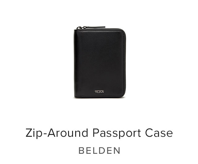 Zip-Around Passport Case