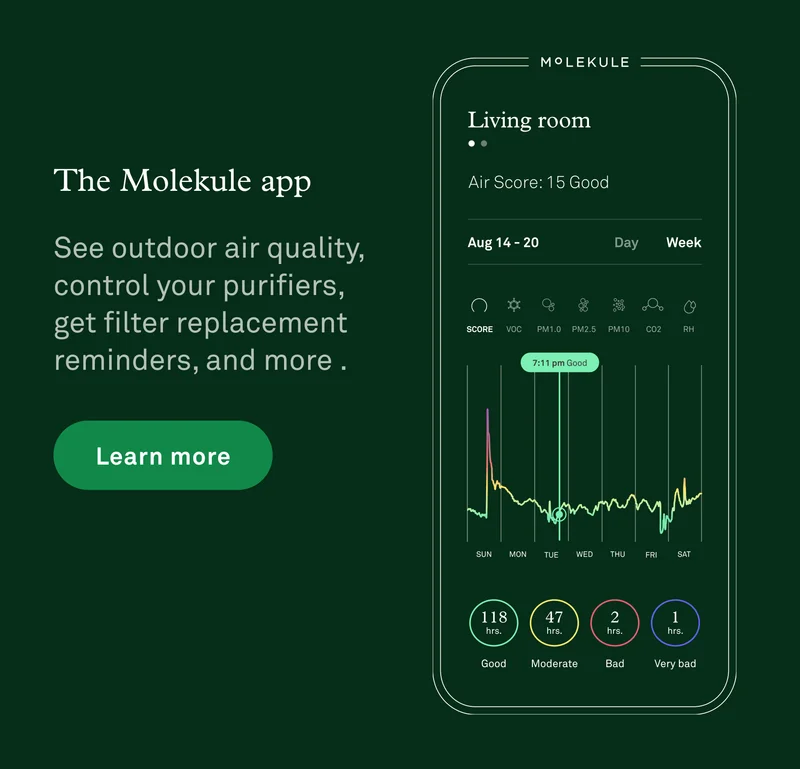 The Molekule app