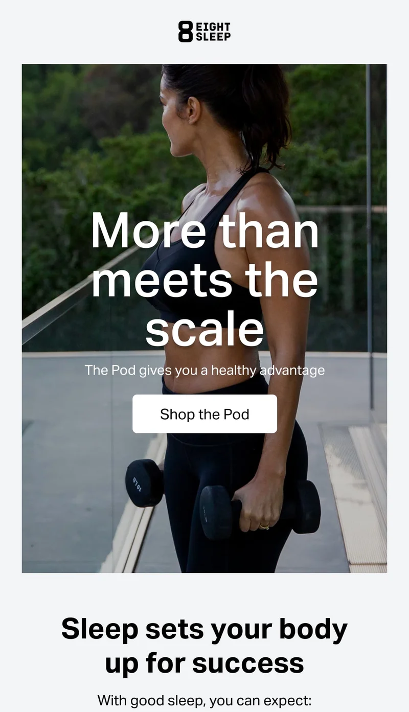 More than meets the scale The Pod gives you a healthy advantage