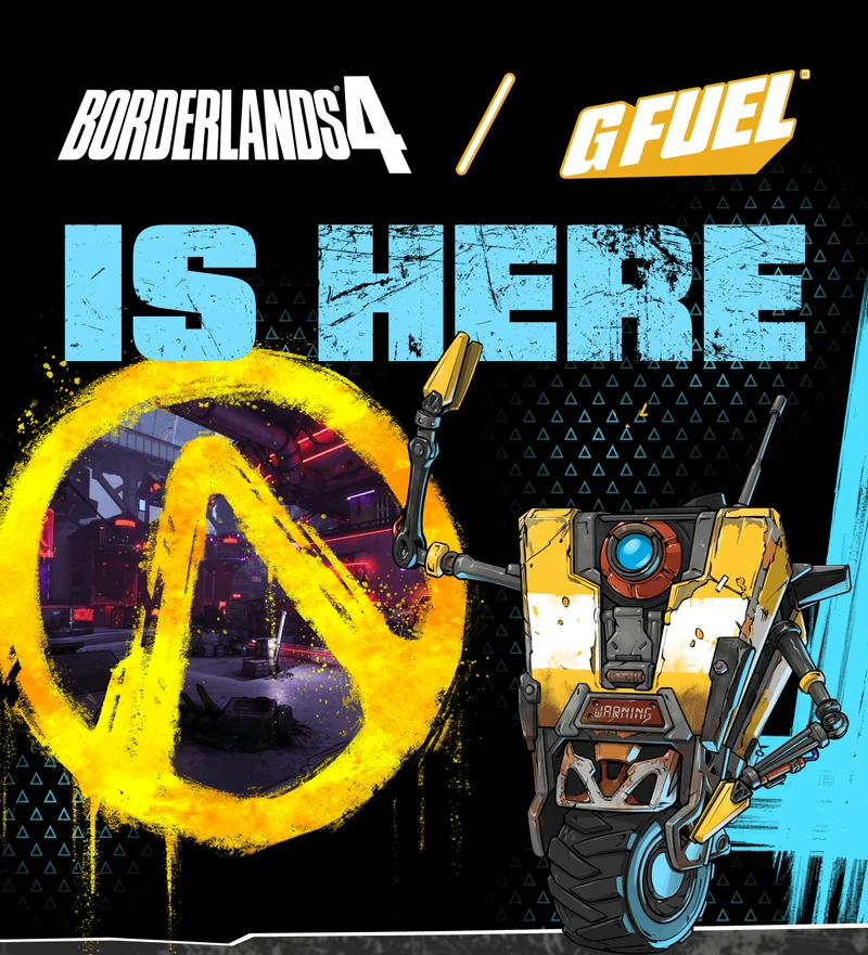 Borderlands 4 x G Fuel is here