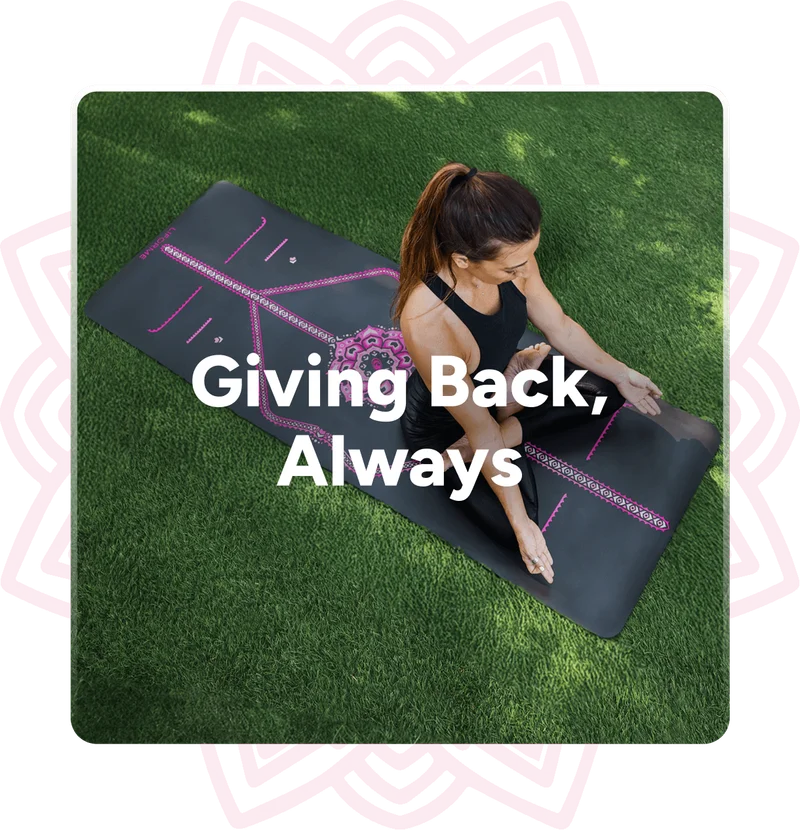 Giving Back, Always