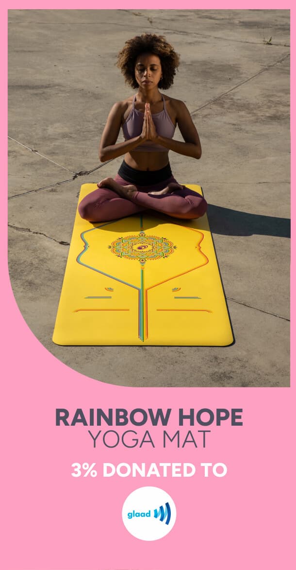Rainbow Hope Yoga Mat