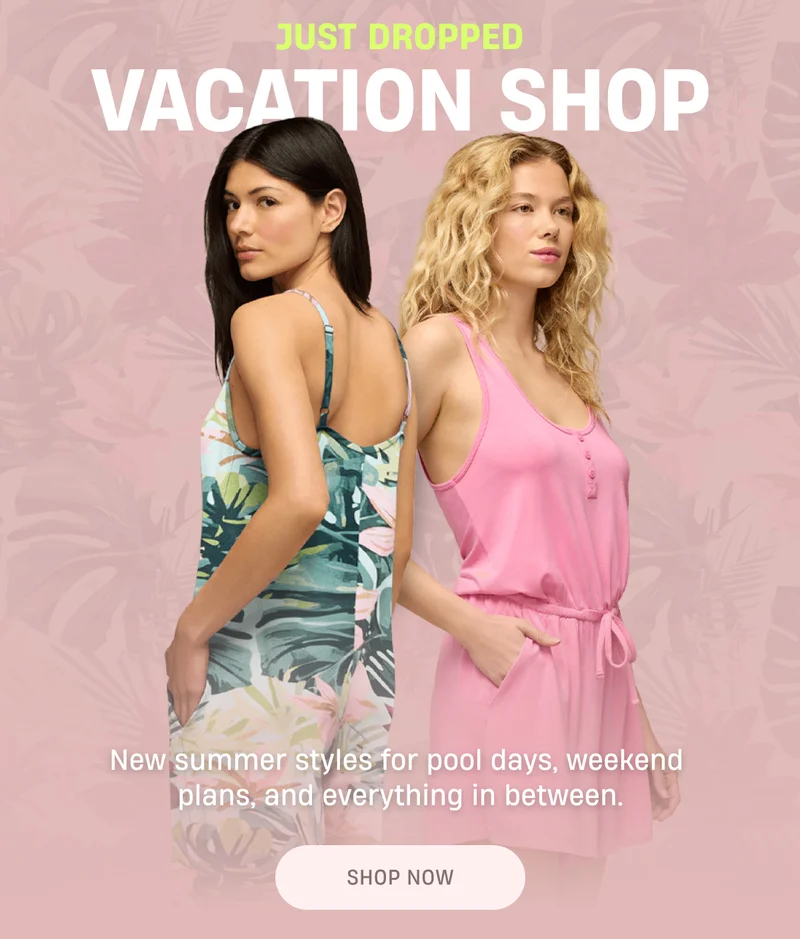 JUST DROPPED | Vacation Shop | New summer styles for pool days, weekend  plans, and everything in between.