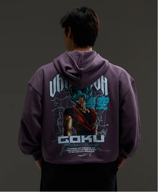 Vanquish DBS Goku SSGSS Nightshade Oversized Hoodie