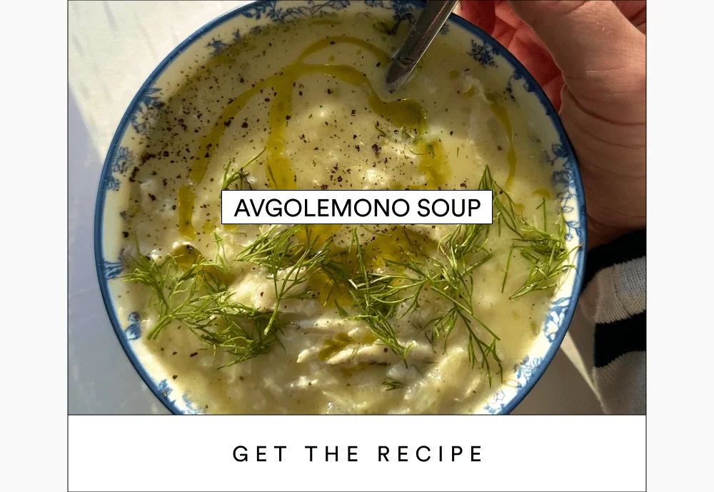 Avgolemono Soup [ Get the Recipe ]