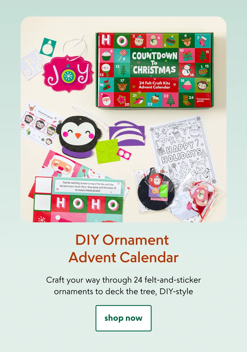 DIY Ornament Advent Calendar