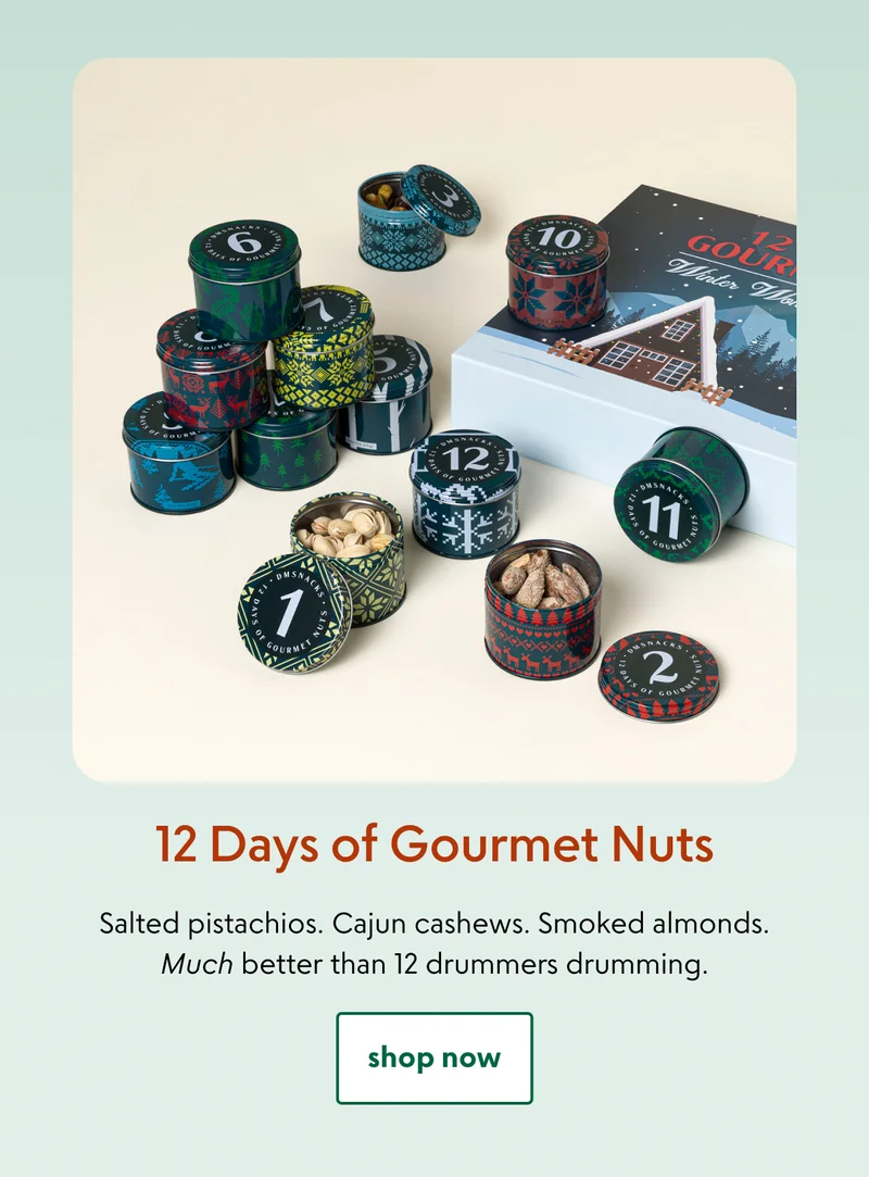 12 Days of Gourmet Nuts