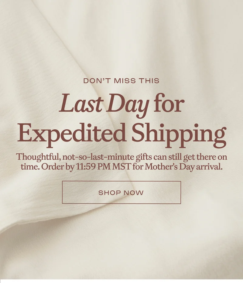 Last Day For Expedited Shipping