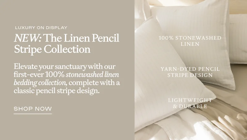 The NEW Linen Pencil Stripe Collection