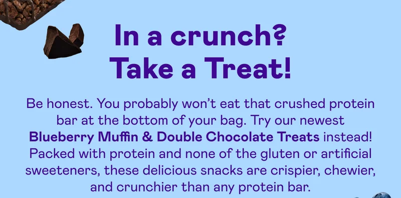 In a crunch? Take a Treat!